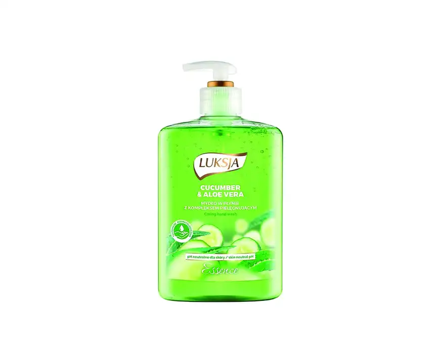 Mydło w płynie Luksja Esencja ogórka i aloesu 500 ml