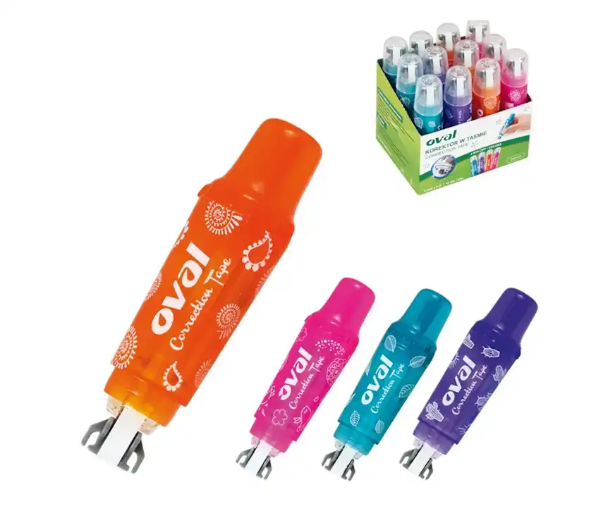 Korektor w taśmie Oval 5mmx6m QRM-506