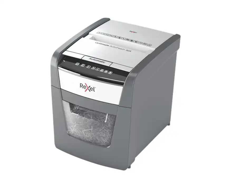 Niszczarka do dokumentów Rexel Optimum AutoFeed+50X P4