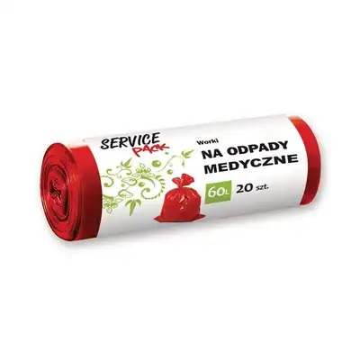 Worki na odpady medyczne Stella 60l