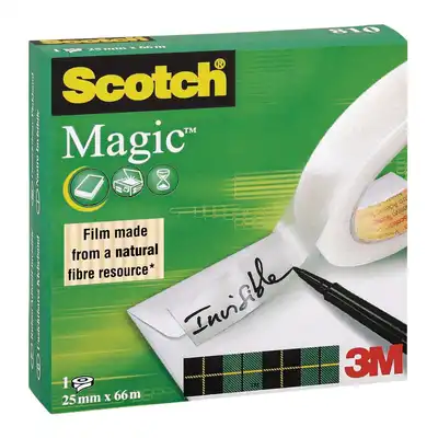 Taśma biurowa matowa Scotch Magic 25mm x 66m