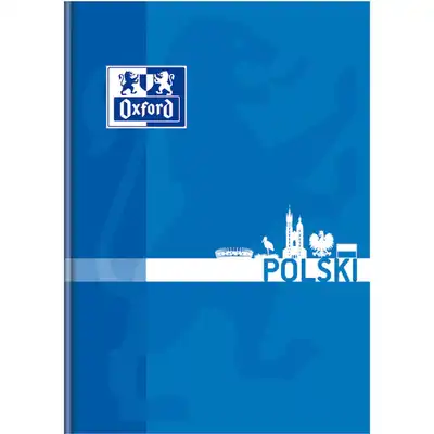 Brulion A5 80 kartek linia Polski Oxford