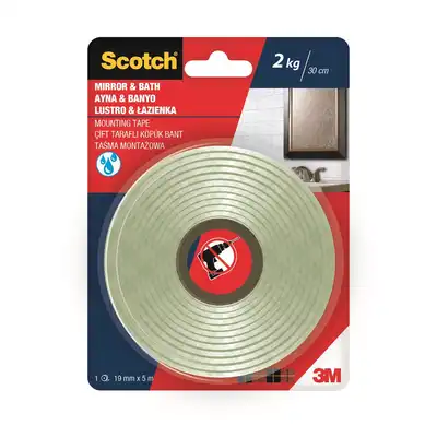 Taśma montażowa Scotch do łazienek 19mm x 5m