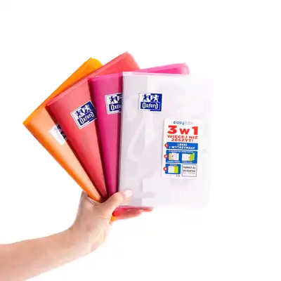 Zeszyt Oxford Easybook A5 w kratkę 60 kartek