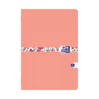 Zeszyt Oxford Floral A4 w kratkę 60 kartek