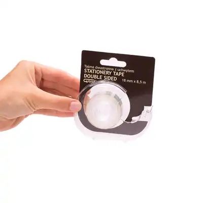 Taśma biurowa dwustronna z dyspenserem Grand 18mm x 8.5m