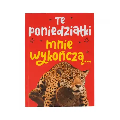 Brulion A5 96 kartek Pan Dragon Poniedziałki mnie wykończą