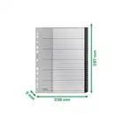 Przekładki do segregatora neutralne pod względem emisji CO2 Leitz Recycle 1-31 A4