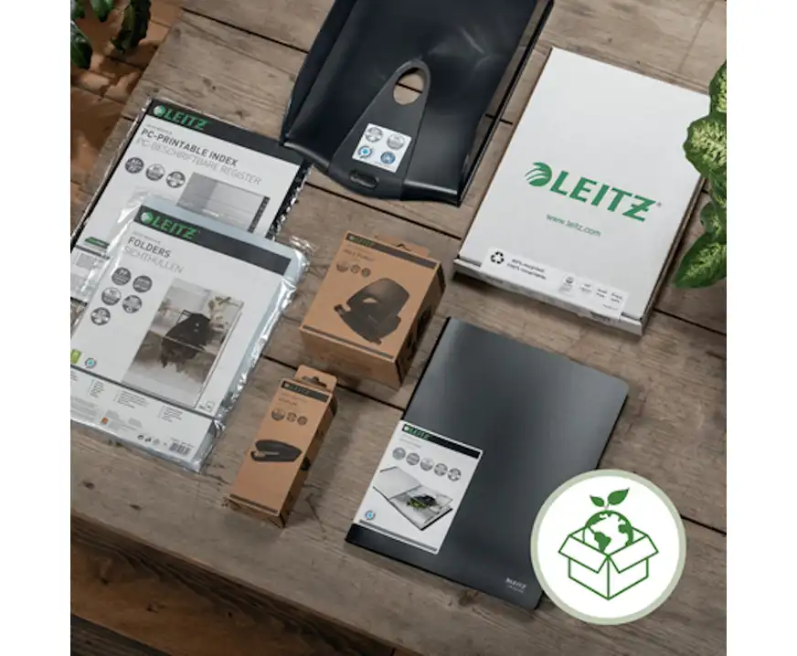 Przekładki do segregatora neutralne pod względem emisji CO2 Leitz Recycle 1-31 A4