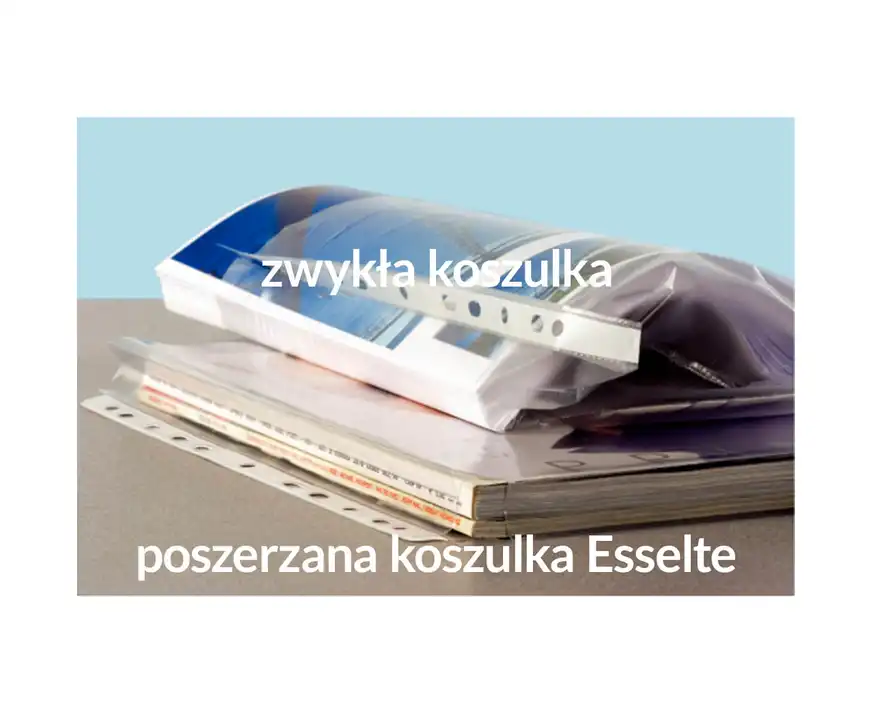 Koszulki poszerzane Leitz Premium A4