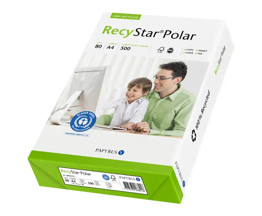 Papier ksero A4 80g RecyStar ekologiczny