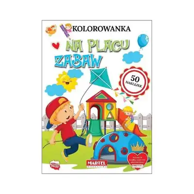 Kolorowanka Na placu zabaw