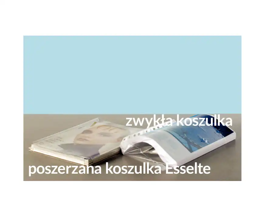 Koszulki poszerzane Leitz Premium A4