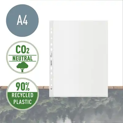 Koszulki na dokument Leitz Recycle Maxi A4