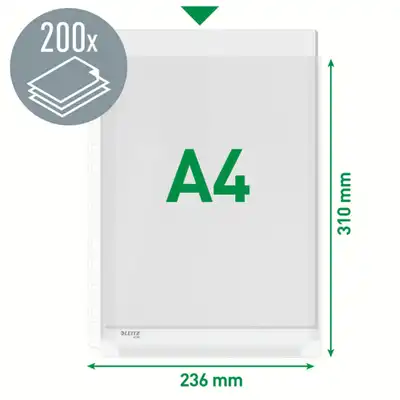 Koszulki poszerzane Leitz Premium A4