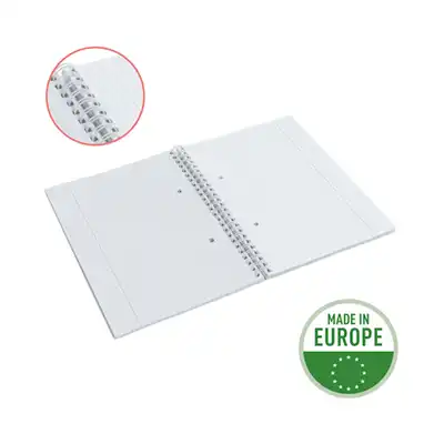 Kołonotatnik A5 80 kartek kratka Esselte Colour'Breeze lawendowy