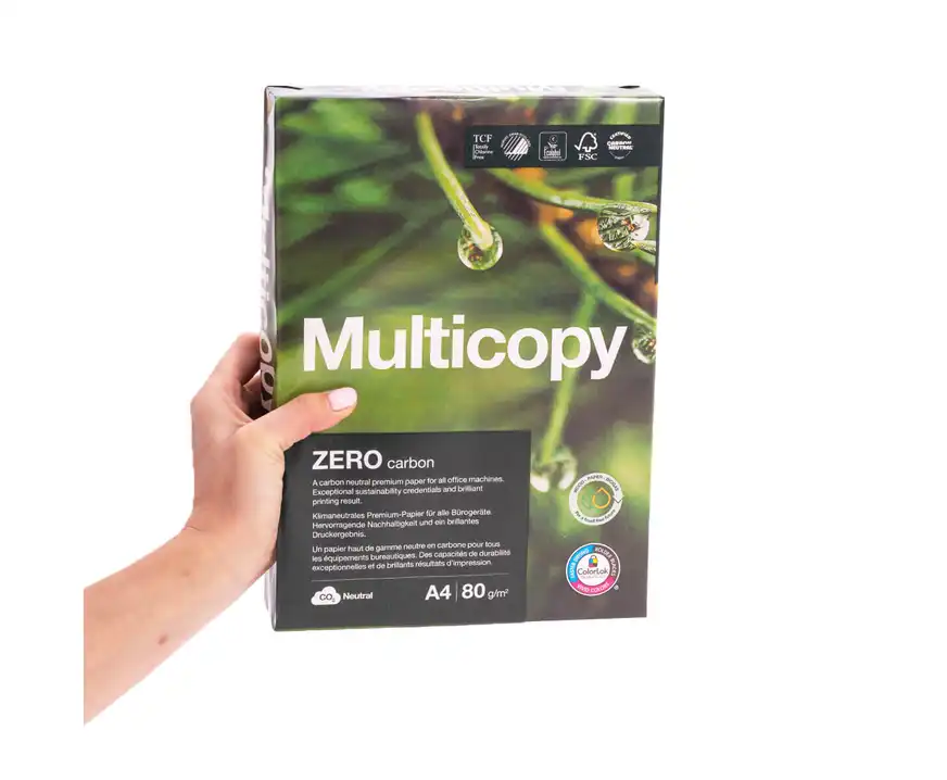 Papier ksero A4 80g Multicopy Zero Wysoka Białość