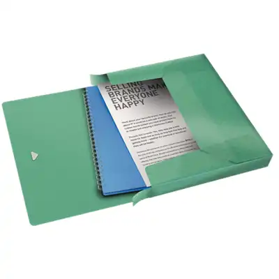 Teczka z gumką Esselte Colour'Breeze A4 25mm koralowy