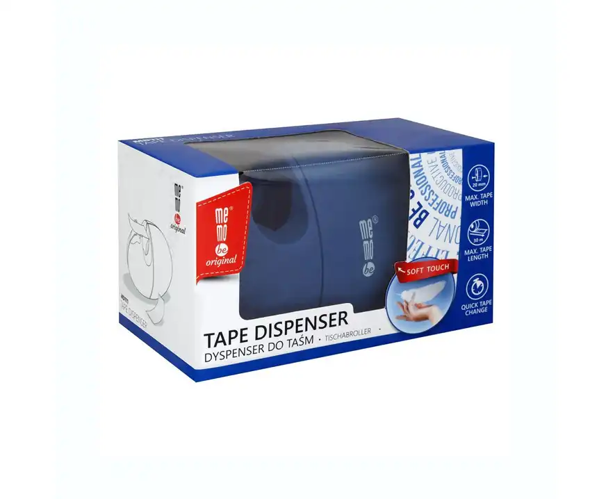 Dyspenser do taśmy Memobe niebieski pastelowy