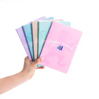 Zeszyt A5 60 kartek w kratkę Campus Pastel Oxford