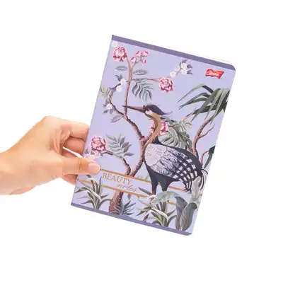 Zeszyt A5 w linię 60 kartek laminowany Magic Garden Unipap