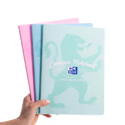 Zeszyt A4 60 kartek w kratkę Campus Pastel Oxford