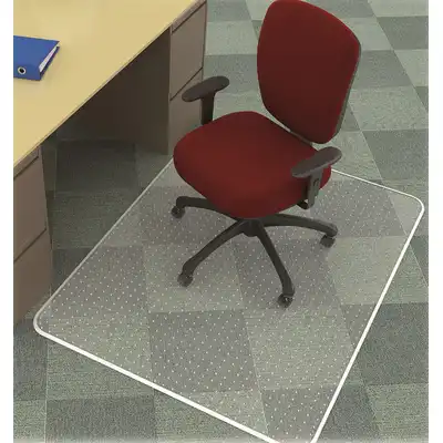 Mata pod krzesło Q-Connect na dywany prostokątna 122x91cm