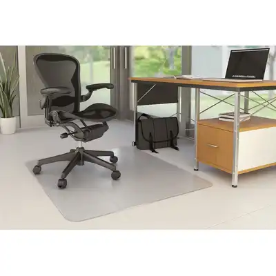 Mata pod krzesło Q-Connect na twarde podłogi prostokątna 122x91cm