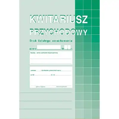 Kwestionariusz przychodowy (numerowany) A5 oryginał + 2 kopie