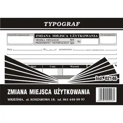 MT-MN zmiana miejsca użytkowania A6