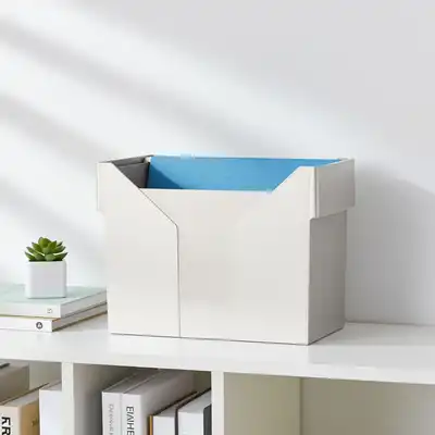 Miniarchiwum Donau plastikowe z 5 teczkami szary
