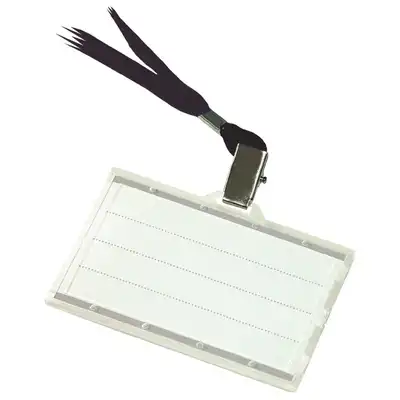 Identyfikator Donau z czarną taśmą