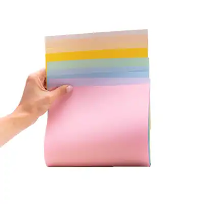 Blok techniczny kolorowy A4 10 kartek Oxford Pastel