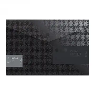 Teczka kopertowa na zatrzask DoubleBlack A4