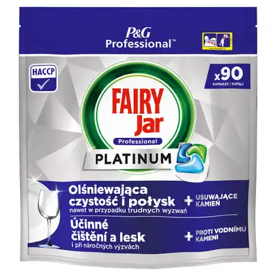 Kapsułki do zmywarki Fairy Platinium profesjonalne 90 sztuk