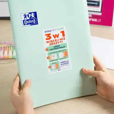 Zeszyt A4 w kratkę 60 kartek Oxford Easybook