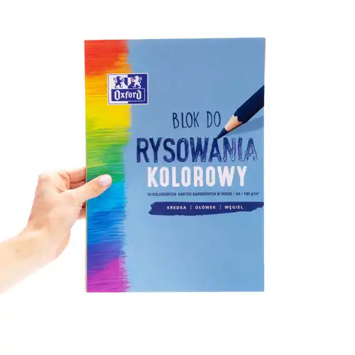 Blok rysunkowy A4 10 kartek Oxford
