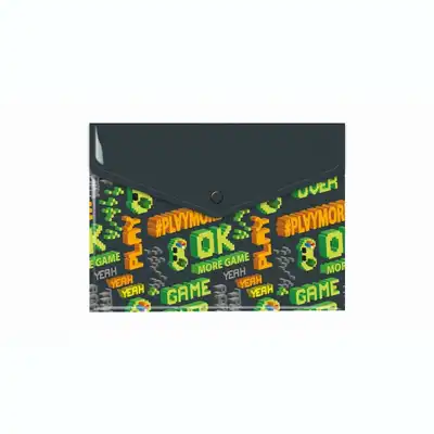 Teczka kopertowa na zatrzask Game A5