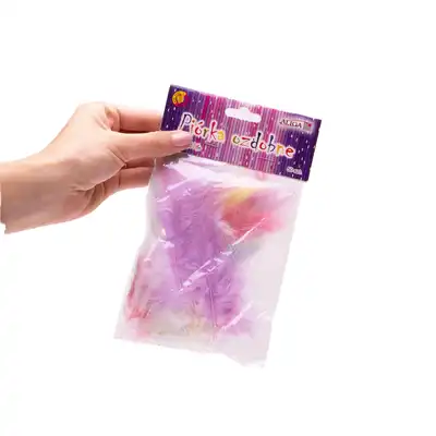 Piórka ozdobne Aliga 10-12cm miks