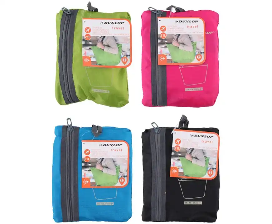Torba składana 21l różowa Dunlop