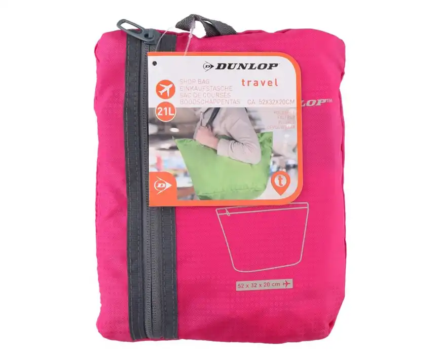 Torba składana 21l różowa Dunlop