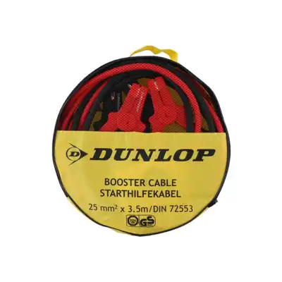 Kable rozruchowe do samochodu 3,5m 350A Dunlop