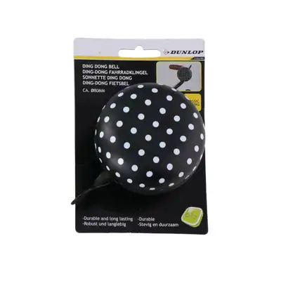 Dzwonek rowerowy czarny Dunlop