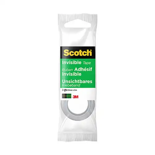 Taśma Scotch Magic niewidoczna po przyklejeniu 19mm x 6m