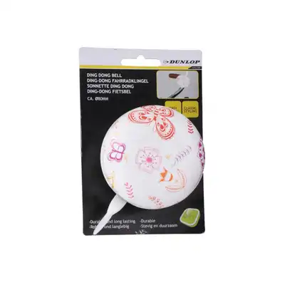 Dzwonek rowerowy w kwiaty  Dunlop