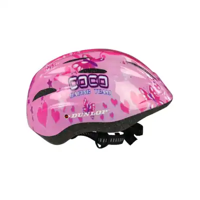 Kask dziecięcy różowy Dunlop