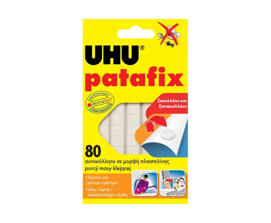 Masa mocująca Patafix UHU 80 sztuk