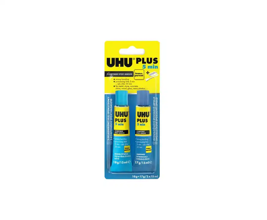 Klej żywiczno-epoksydowy Plus 2x15ml UHU