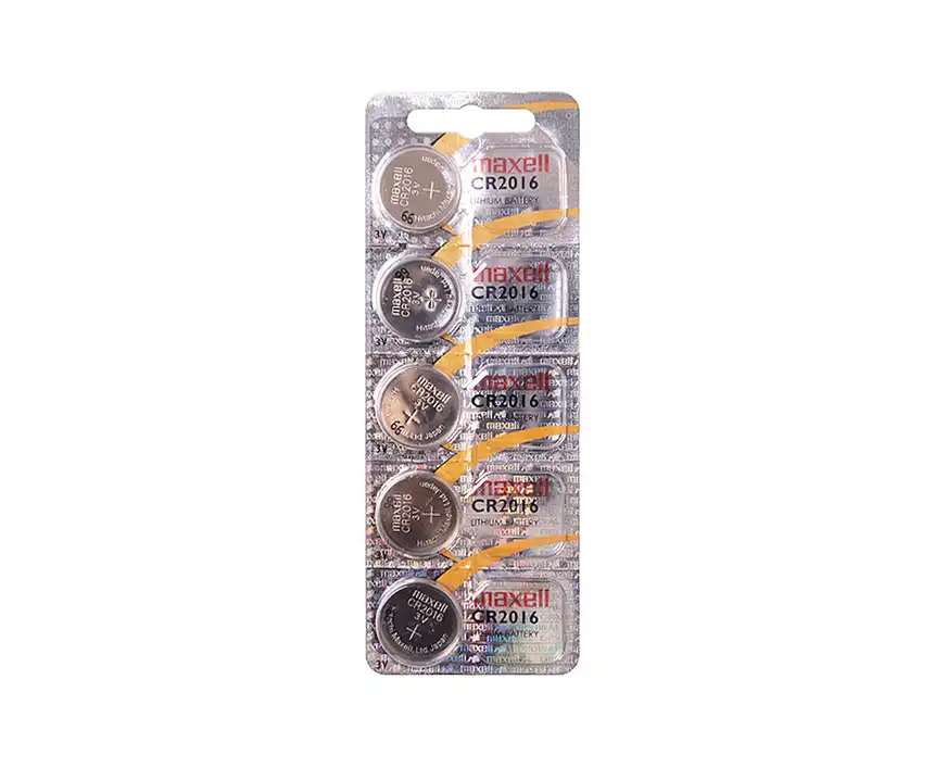Bateria specjalistyczna CR2016 Maxell 5 sztuk