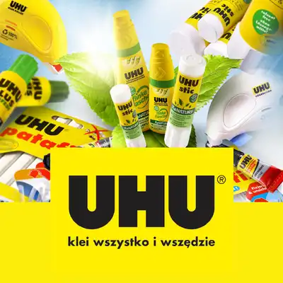 Klej brokatowy świecący w ciemności UHU 10ml 5 kolorów
